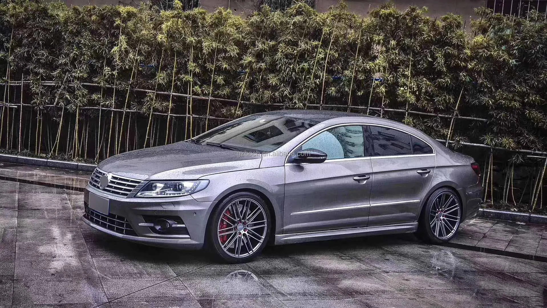Автомобильные бамперы для VW CC facelift R линия передний бампер в сборе решетка