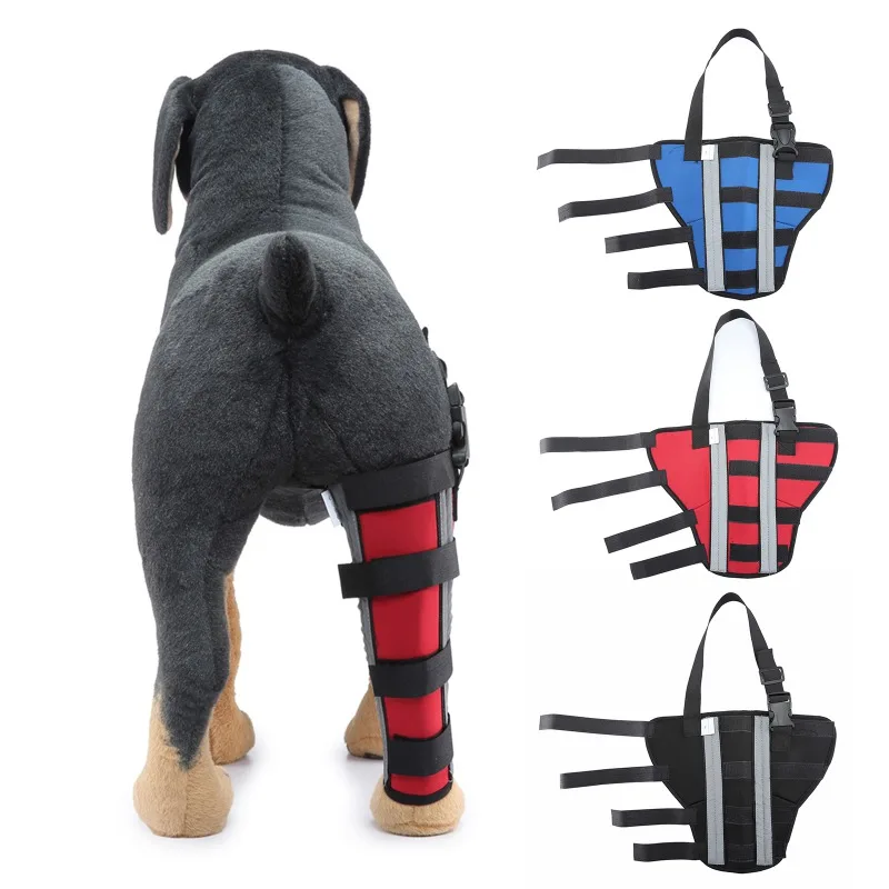 

Опорный бандаж для собак, дышащая защитная накладка на ноги сзади, для восстановления после травм, аксессуары для опорных суставов