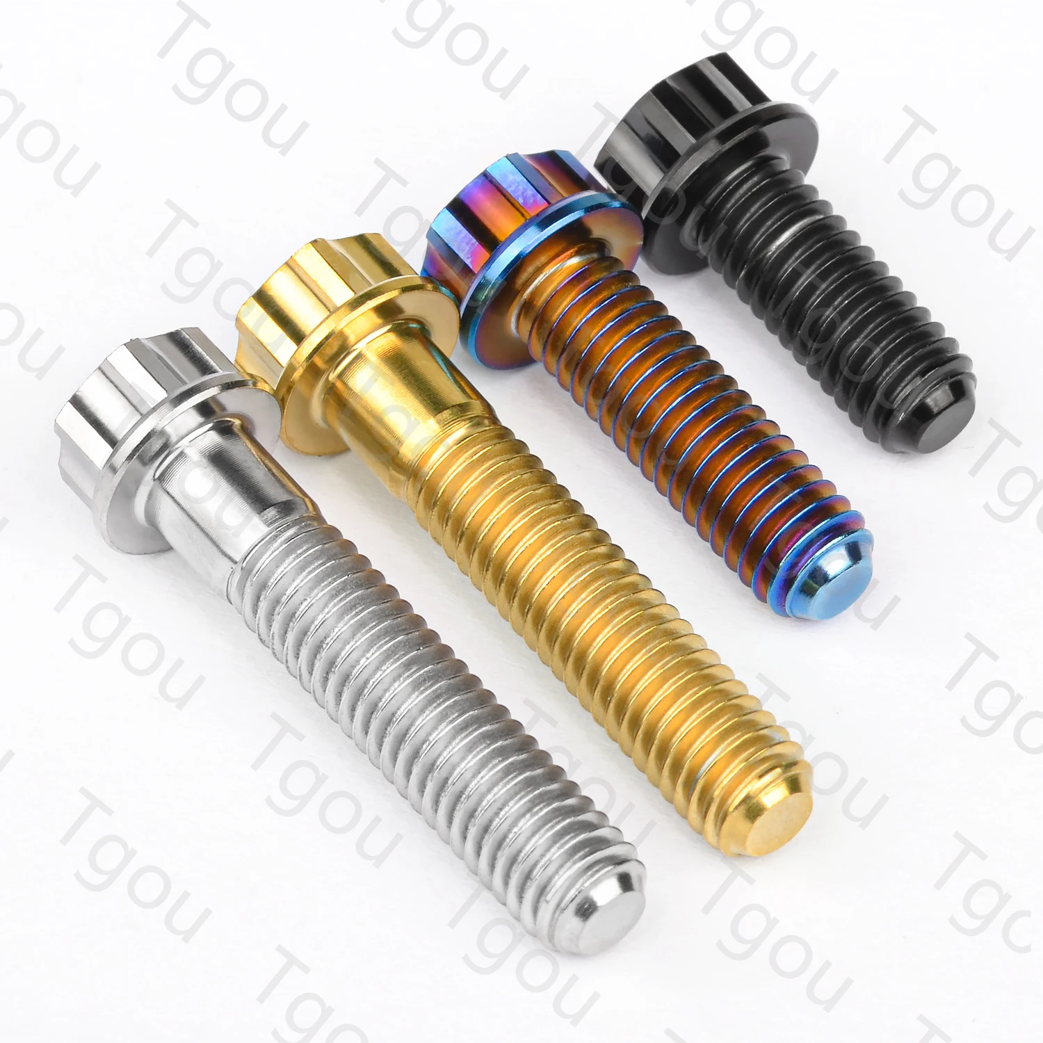 Титановый болт Tgou M6x15/20/30 мм фланец Torx T30 винт с головкой для модификации мотоцикла