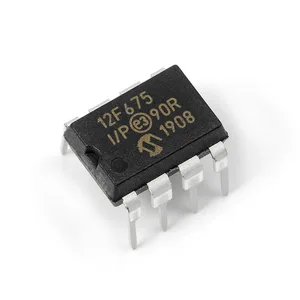 PIC12F675-I/P DIP-8 12F675 DIP-8 Single chip microcomputer Microcontroller