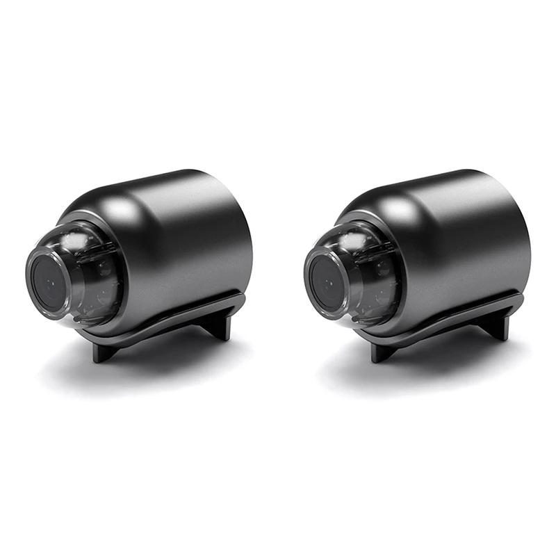 

2X Wireless IP Camera Mini Wifi Surveillance Camera 1080P HD Home Night Vision Remote Monitoring Micro-Baby Monitor