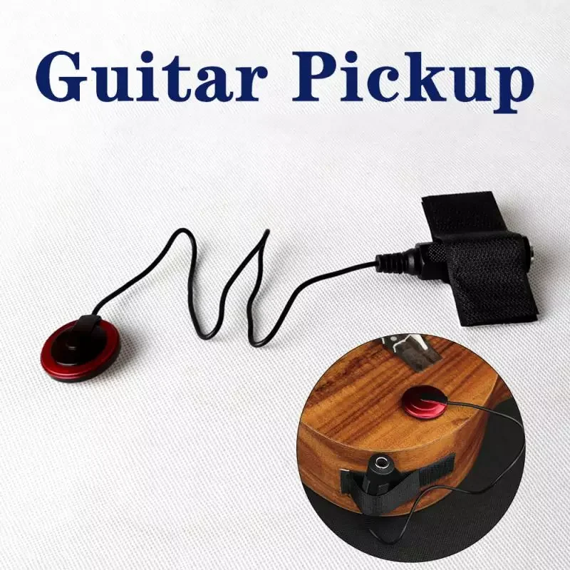 

Guitar Pickup Piezo Contact Microphone Pickup For Classical Guitar Violin Banjo Mandolin Ukulel Guitar Accessories