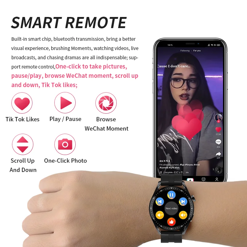 New SmartWatch HW28 NFC Smart Band Men AI Voice Assistant Bluetooth Call Music Player Women Sleep Monitor pk Huawei GTR 3 GTS 2 |