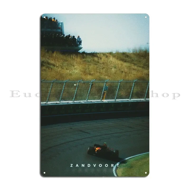 Металлические вывески Zandvoort ретро-печатный знак украшение для вечеринки