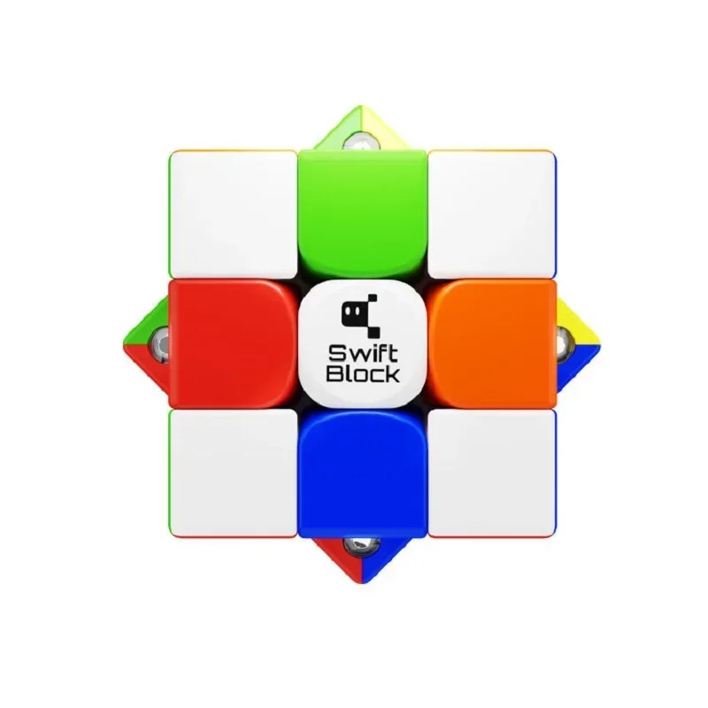 【JudyCube】Gan Swift Block 3x3 Магнитный куб Gan 355S Профессиональный скоростной без наклеек