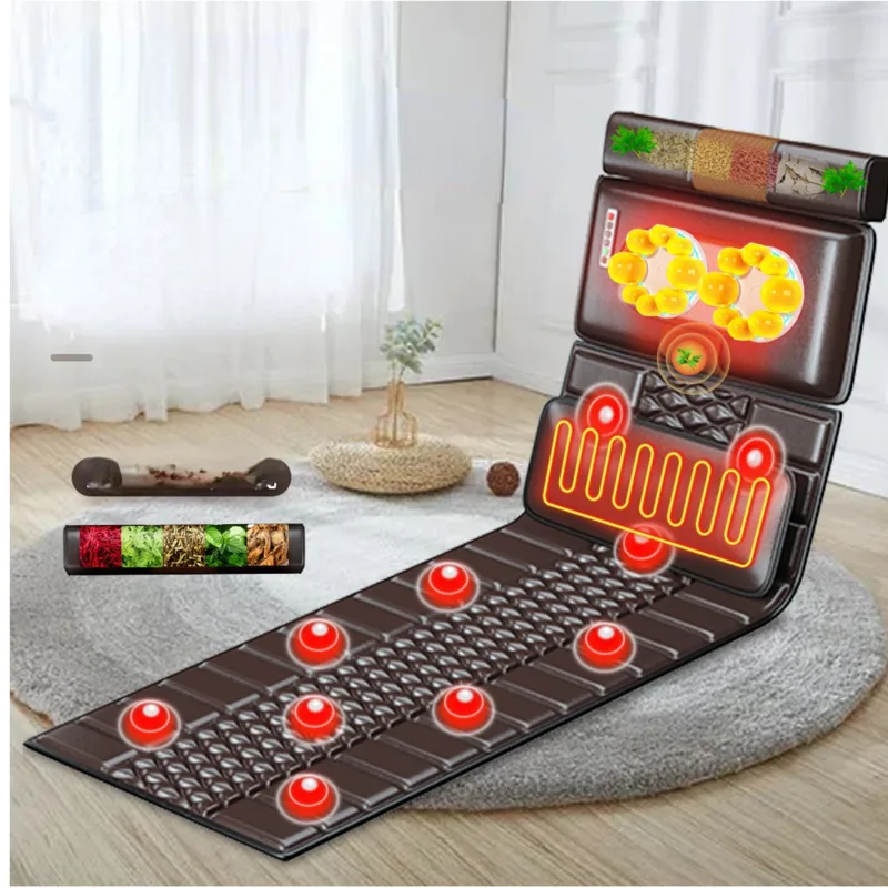 

Multifunctional Home Massage Beds Cervical Back Massager Full Body Electric Massage Chair Heating Cushion