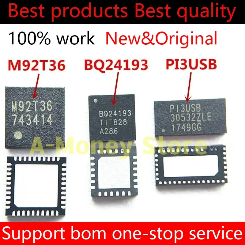 (5 шт.) 100% новый M92T36 PI3USB BQ24193 QFN