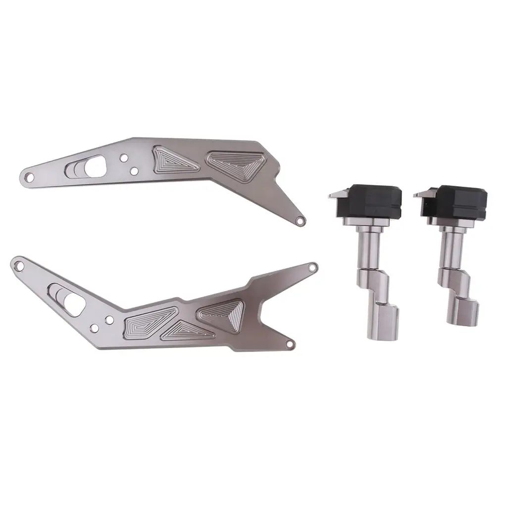 

Aluminum Waterproof Slider Frame Protector Crash Set Heavy Duty for 250 300 13-16