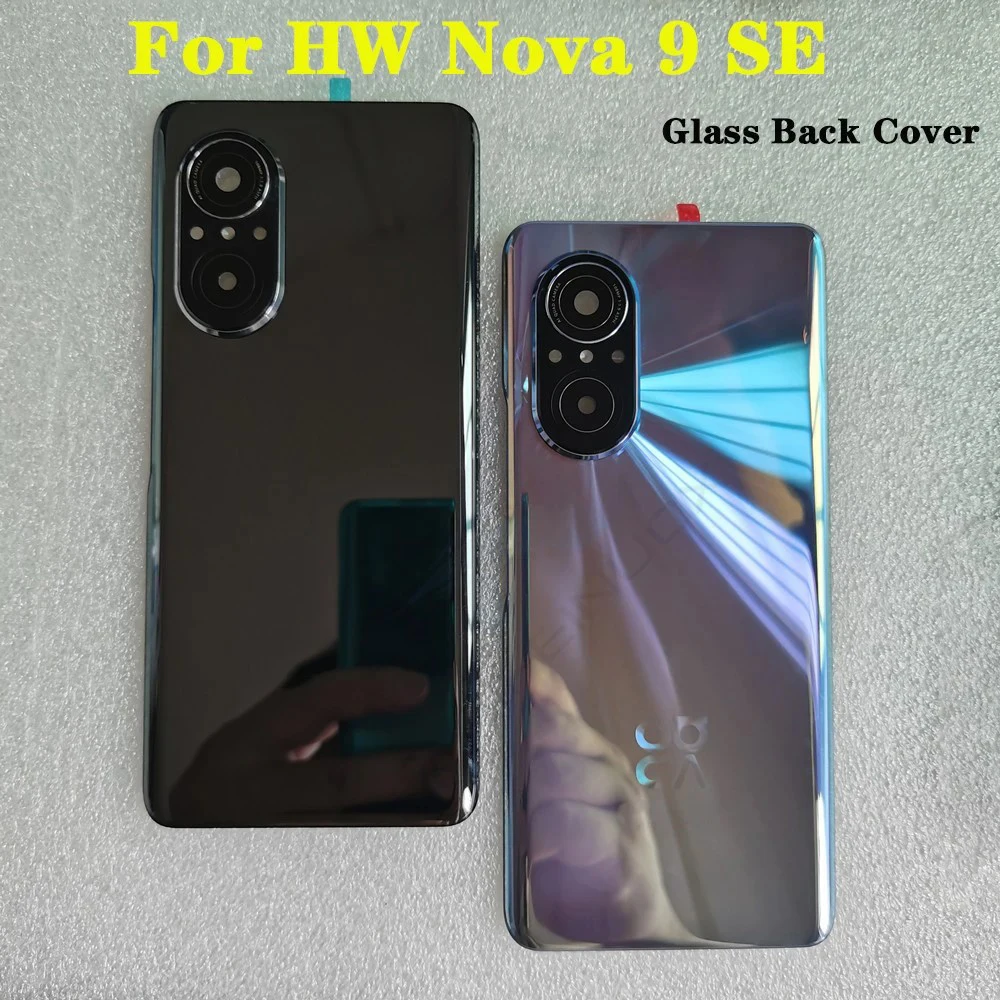 Новинка задняя крышка из закаленного стекла для Huawei Nova 9 SE запасные части