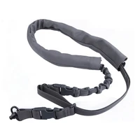 emersongear tactical singe bungee one point gun sling sg shoulder strap hunting single side stretch cord belt rope hiking sport