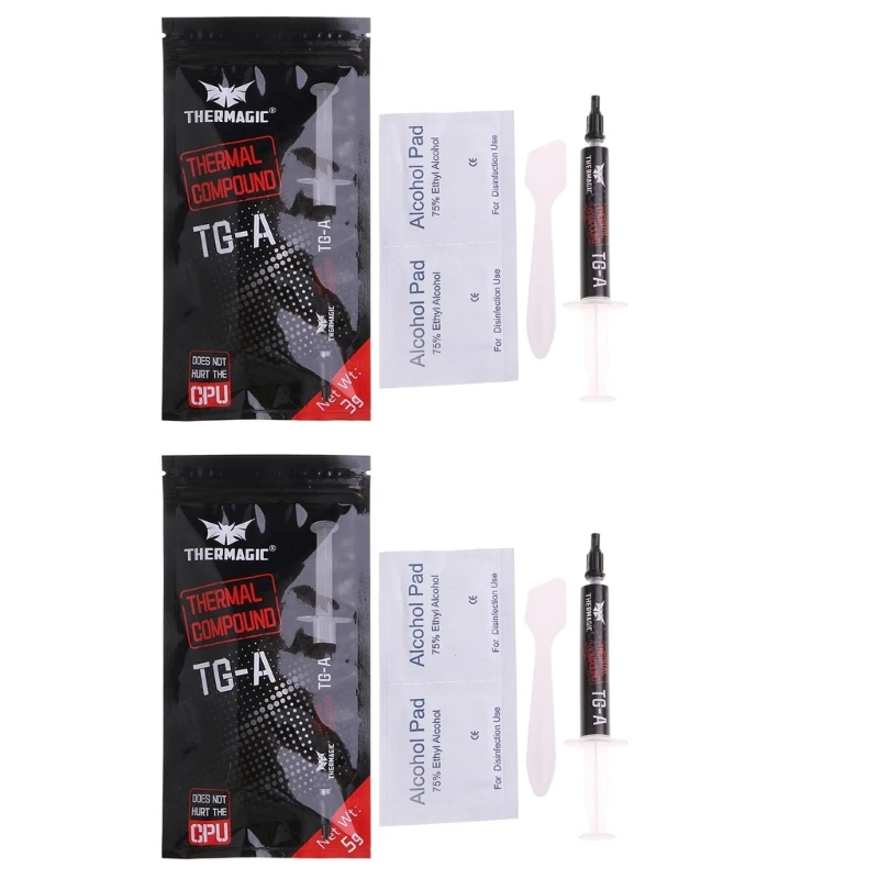 

831D Carbon Thermal Paste for CPU GPU Processor Chipset IC Cooler Cooling