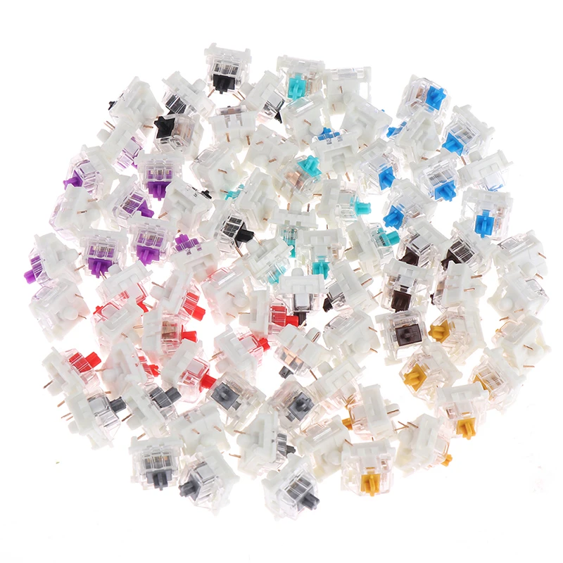 10Pcs/lot Outemu Mx Switches 3 Pin Mechanical Keyboard Black Blue Brown |