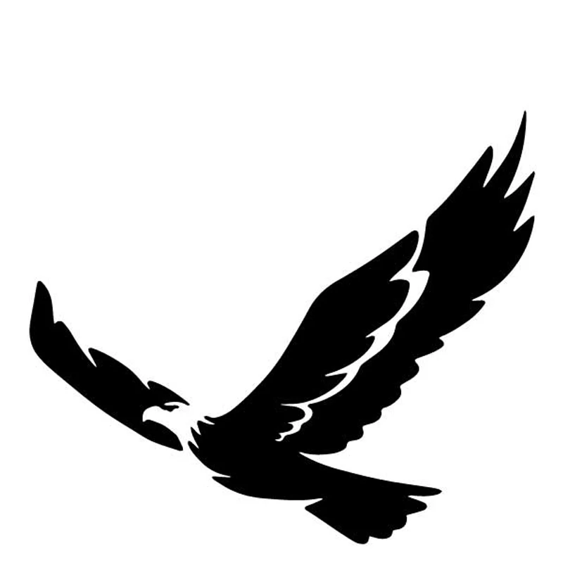 

K248# Eagle Flying Pattern Car Stickers Decoration Bumper Vinyl Decal Pegatinas Para Coche DIY Car Styling