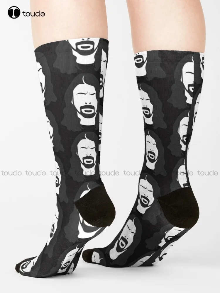 Носки Dave Grohl I Lovd Dave Grohl розовые носки унисекс подростковые Молодежные носки с цифровым принтом 360 ° в стиле Харадзюку Gd хип-хоп подарок ретро