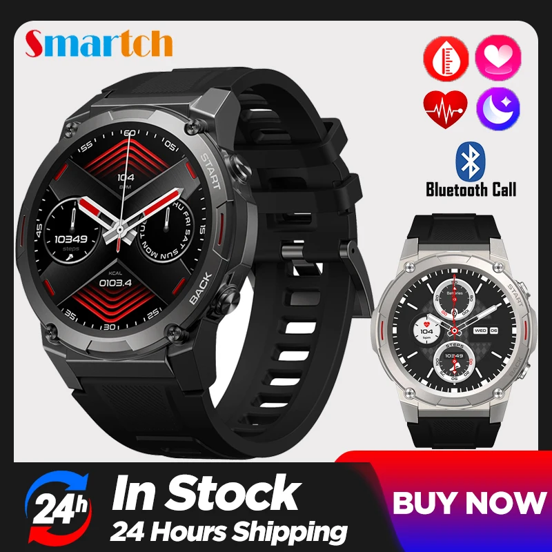 

Смарт-часы 1,43 дюйма, AMOLED дисплей, Hi-Fi, Bluetooth, звонки, Смарт-часы для мужчин, прочность в Военном Стиле, 400 мАч, для спорта, для IOS, Android