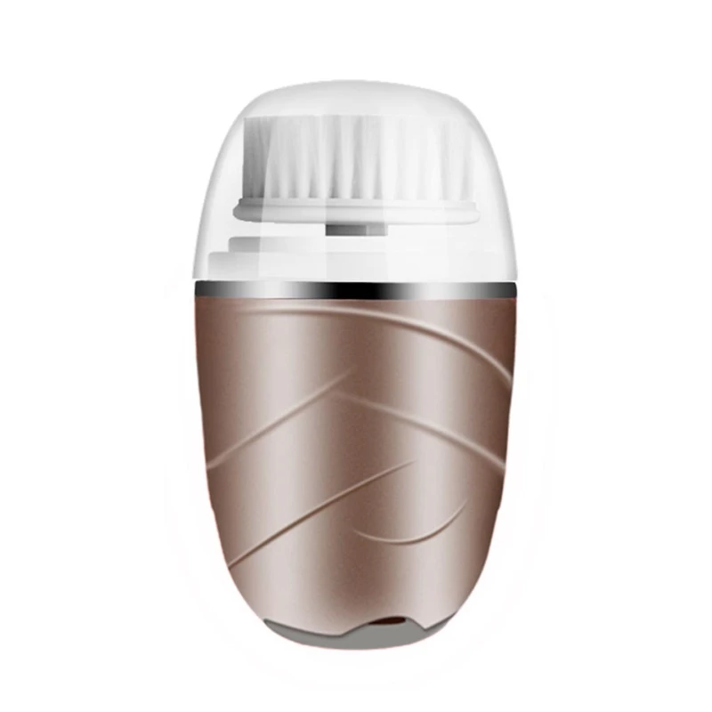 

Vibrating Facial Cleansing Brush - 3 Brush Heads with 2 Modes, Waterproof, Smart Timer, Wireless Charging for Face Drop Shipping