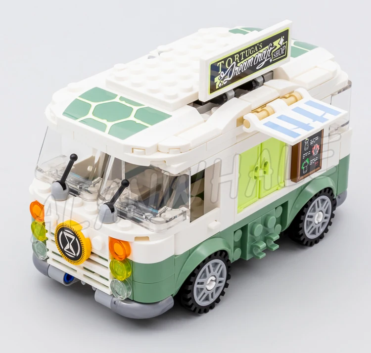 434 шт. черепаха мечты миссис Кастильо фургон летающая подводная лодка режим