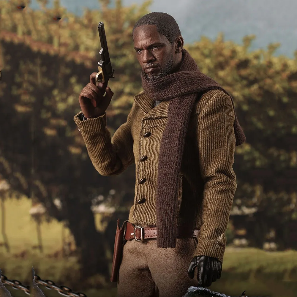 

PRESENT TOYS PT-sp03 1/6 West Cowboy Hunter Jamie Foxx Gunman Figure Model 12" Full Set Male Action Body Dolls Toys