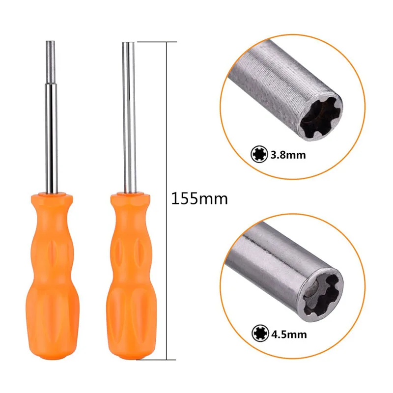 3.8mm + 4.5mm Screwdriver Tool Repair Gamebit For NES SNES N64 GameBoy SEGA And Color Cartridges