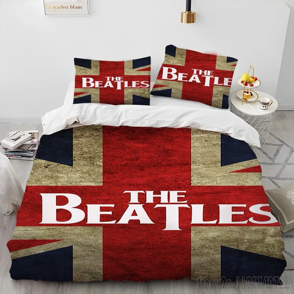 Комплект постельного белья 3D B-Beatles с подставкой в виде звезды пододеяльник HD