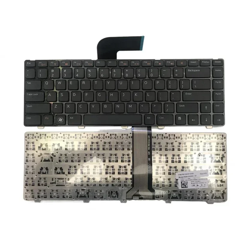 Замена клавиатуры ноутбука для Dell N4120 N5040 3420 14vr 7420 P22g M421r