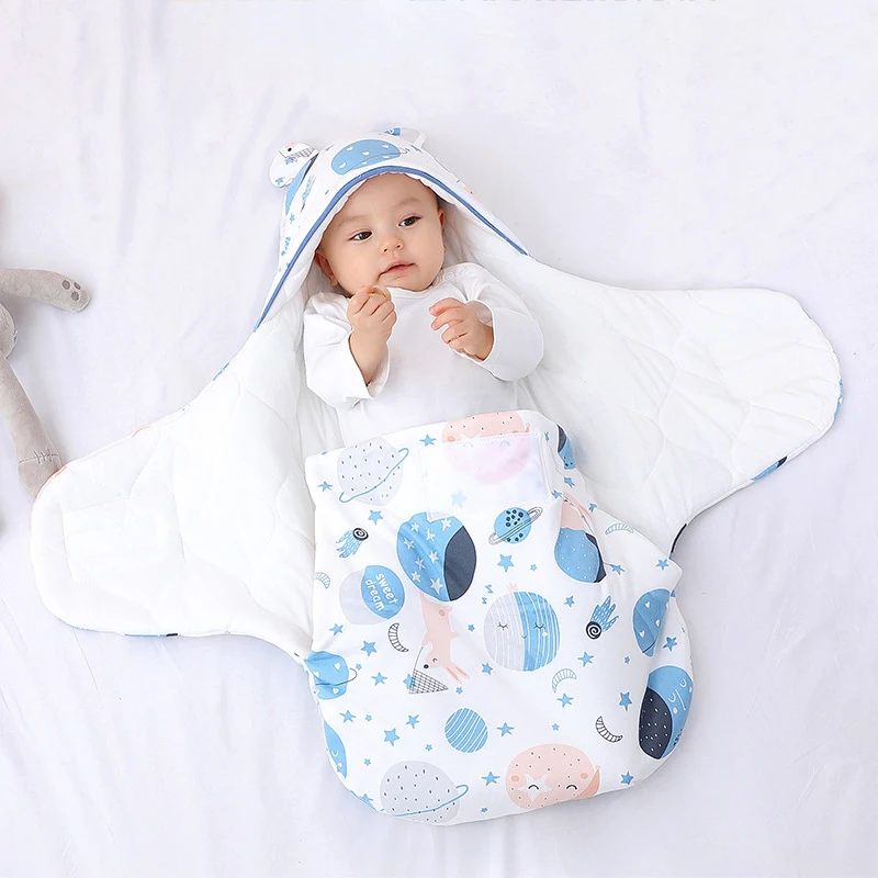 

Sleeping Bag for Babies Swaddle Wrap Newborn Winter Discharge Envelope Newborn Cocoon Infant Cover Bedding Set Items For Newborn
