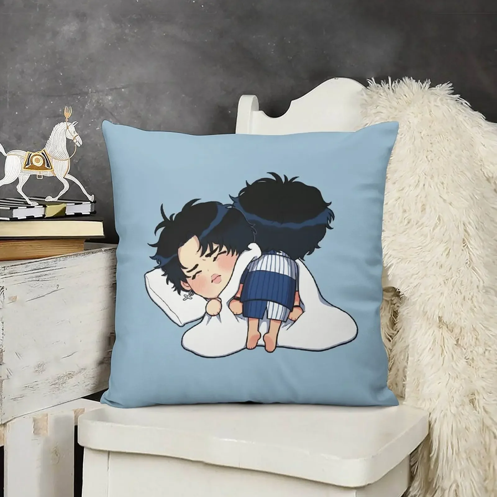 Голова: Vmin декоративная подушка чехол для диванной подушки декор дома