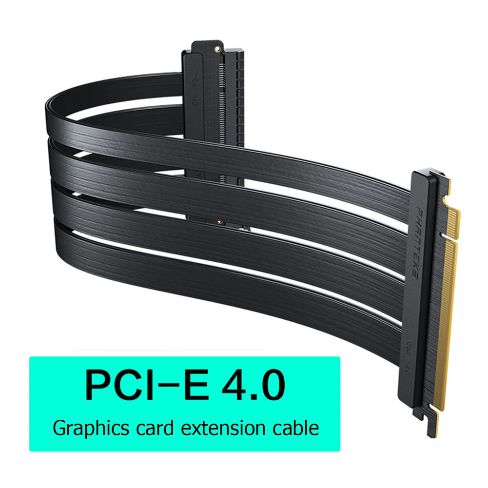 

Кабель расширения PCIE 4,0 X16, графическая карта Gen4.0, гибкий удлинитель, PCI Express порт, графическая плата расширения для майнинга BTC