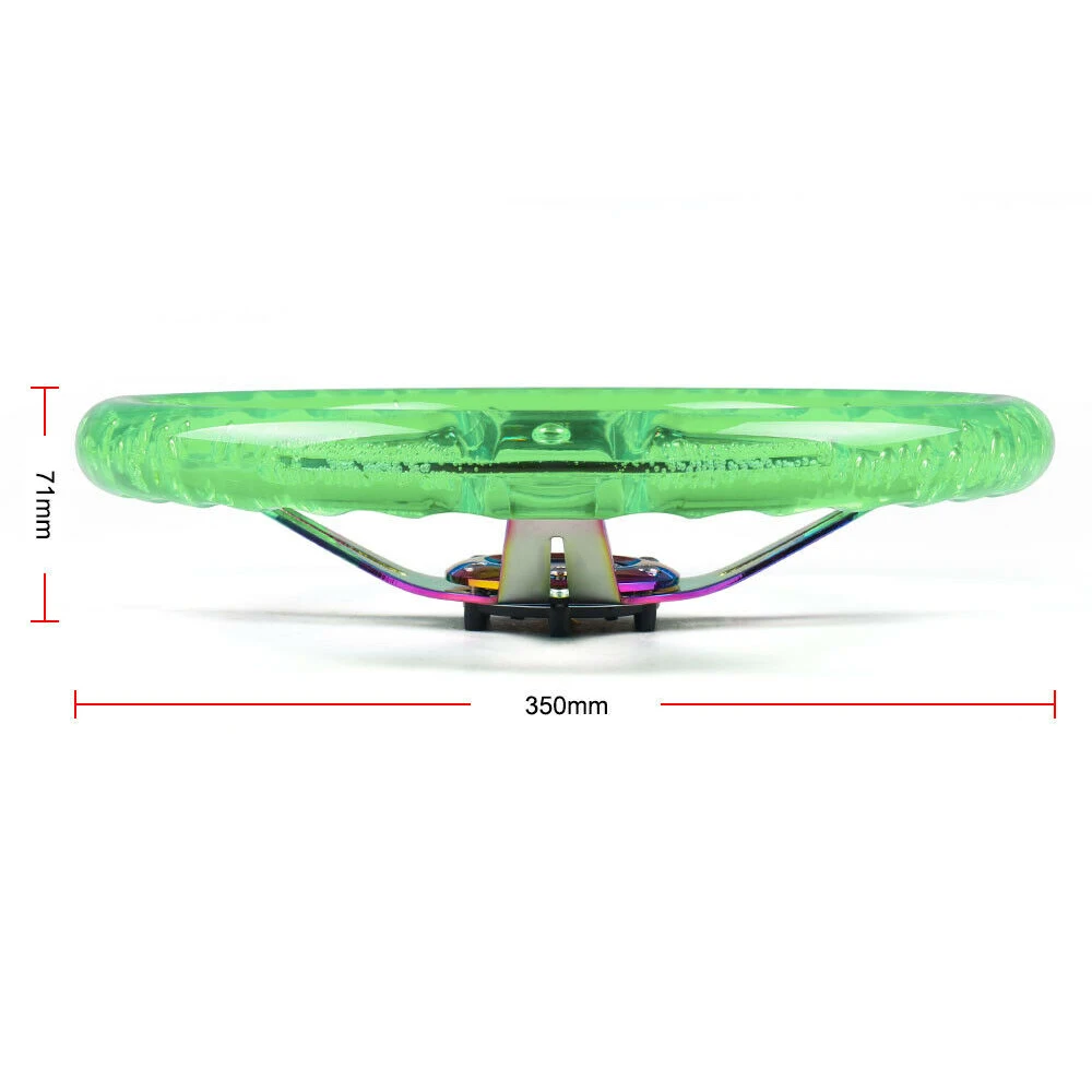 Универсальный Автомобильный руль 350 мм Deep Dish Racing Neo Chrome