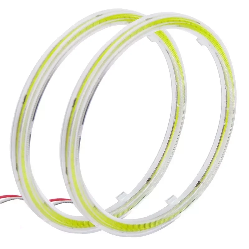 

COB Angels Eye Aperture Circle Car Headlight Motorcycle Automobile Modification Ring Lights Lamp 60mm-120mm