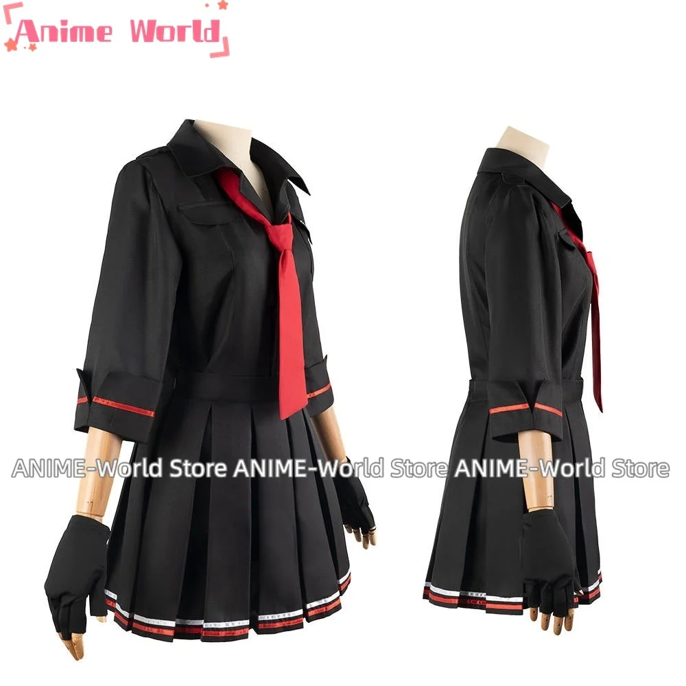 Косплей-Костюм голубого архива Ichiomi Erika из аниме размер на заказ японская черная