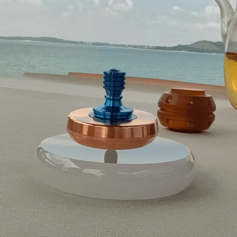 Металлический волчок спиннер для пальцев гироскоп из титанового сплава