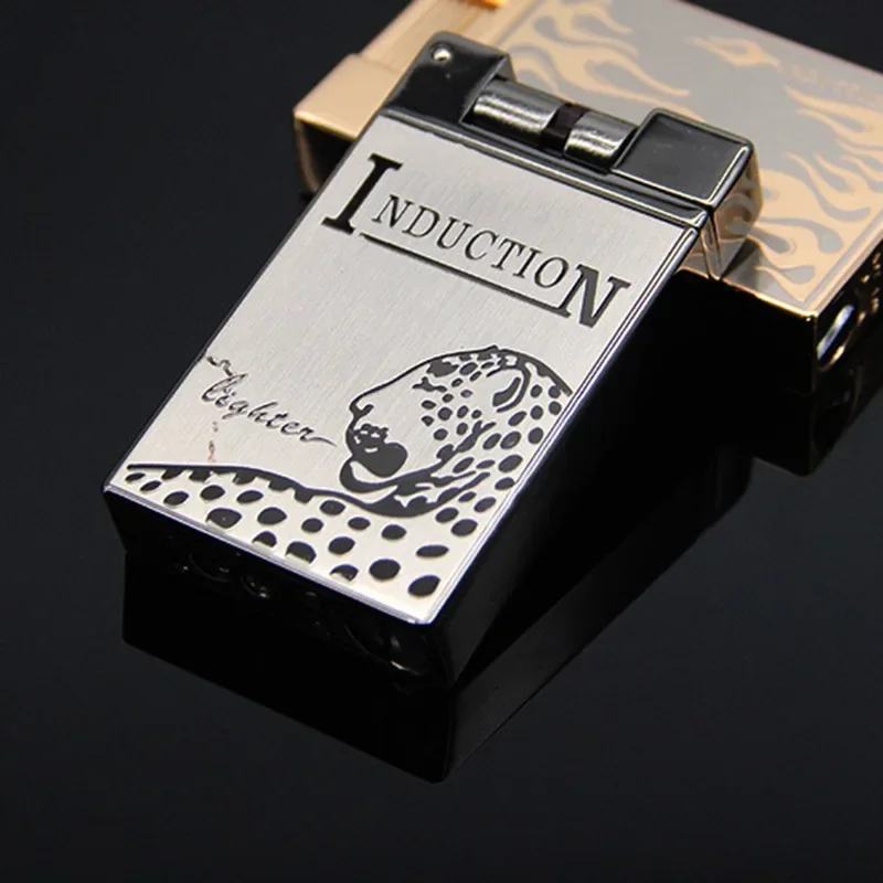 Новинка электронная Индукционная металлическая ветрозащитная Бутановая