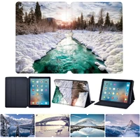 for ipad air 5 2022 10 9 inch new air 4 2020 cover for for ipad air 1 2 9 7 inch leather fold stand cover ipad air 3 10 5 case