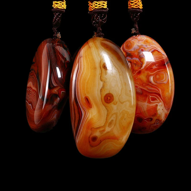 

High Quality Natural Banded Agate Stone Malaysia Gem Good Luck Collection Polished Banded Lace Agate Crystal Sardonyx Carnelian