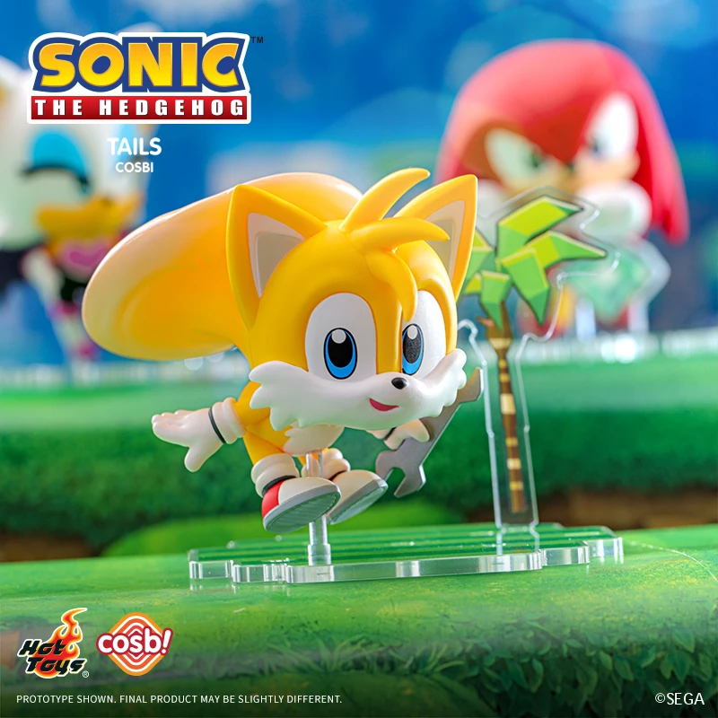 Фото Оригинальная фигурка Sonic Blind Box, мини-кукла, Коллекционная модель, настольный дисплей, аниме-статуя, подарок №4