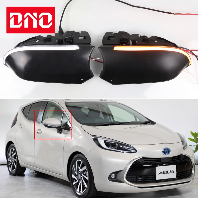 

Side Mirror LED Turn Signal Light Lamp Flasher Indicator For Toyota Yaris cross/AQUA20-22 corolla/Rayling 19-22 Sportsvan Touran