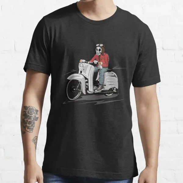 

Simson Schwalbe and quot Skulldriver and quot t shirt for Boxer MV Suzuki YMHAHA Benelli Derbi KYMCO