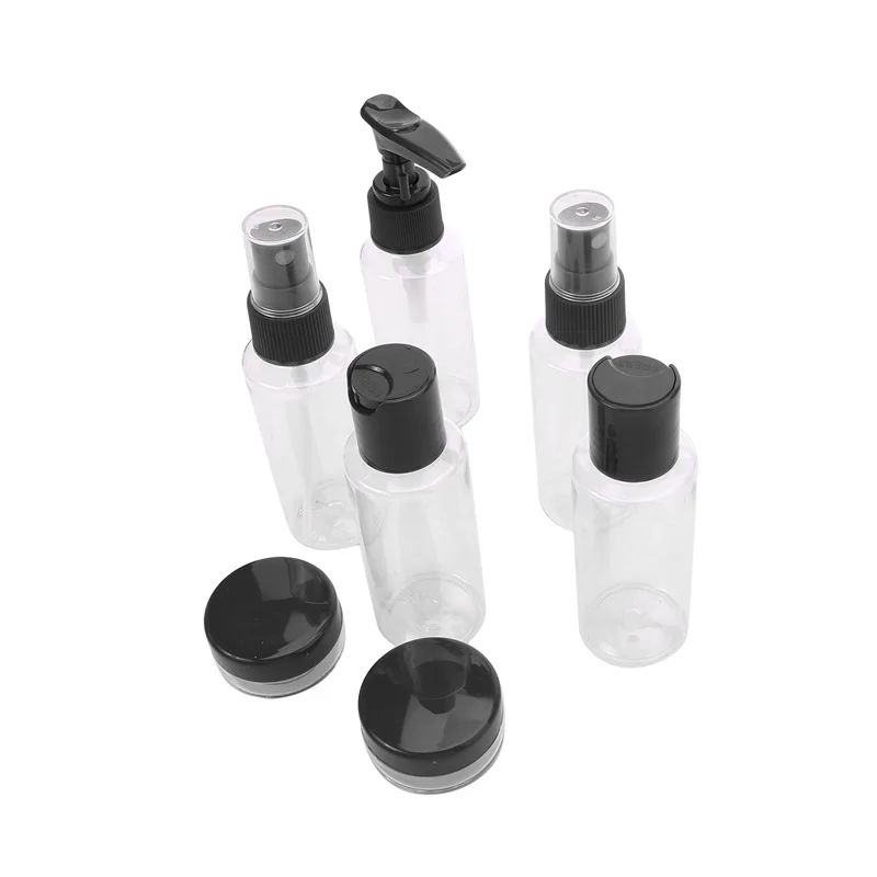 9 шт. дорожная бутылка-распылитель с крышками