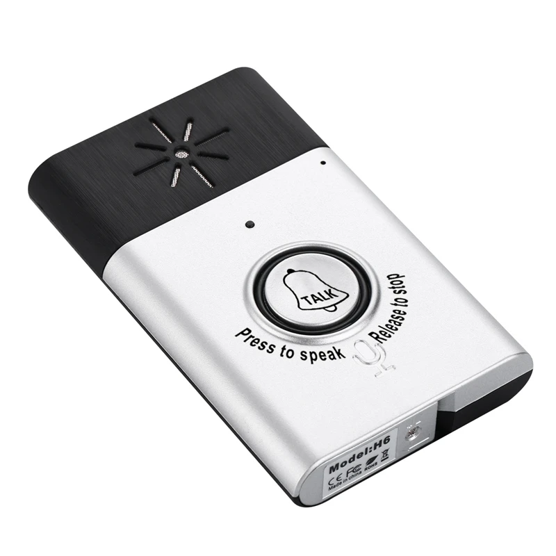 Wireless Intercom Doorbell Home Voice Support Two-Way Professional Penetration