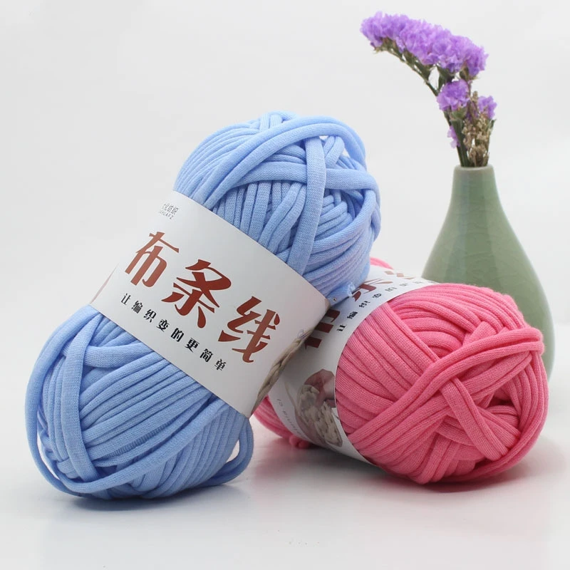 

100g/pc Soft Yarn Crochet Blanket Woven Carpet For Hand Knitting Woven Doll Bag DIY Knitting Hand-knitted Crocheting Material
