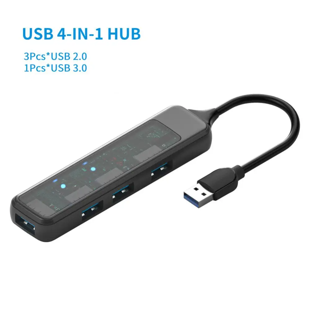 

With Sd / Tf Card Reader Type-c Docking Station Expander Usb Multiport Hub Usb C Hub High Speed Multifunctional Usb Adapter