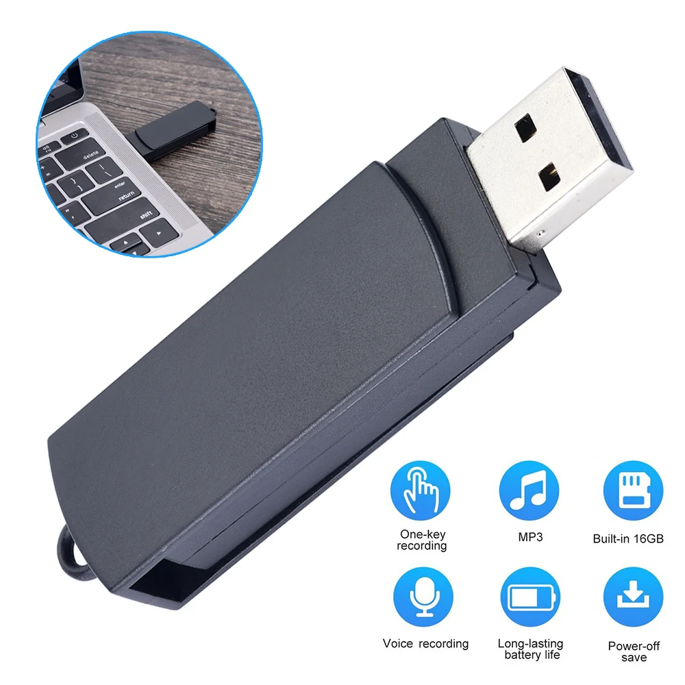 Pen Audio Surveillance Wireless Office Home Voice Recording Tool Cell Phone Connect Long Lasting