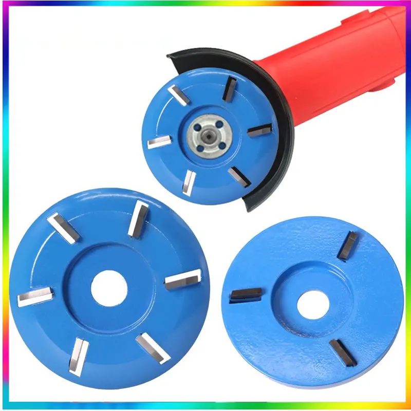 

90mm Diameter 16mm Bore six Teeth Woodworking Turbo Tea Tray Digging Wood Carving Disc Milling Cutter