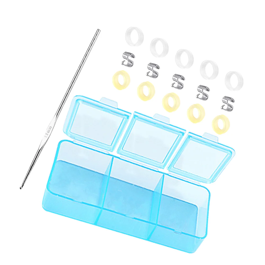 Набор держателей для закрученных канавок ногтей металлические кусачки пальцев