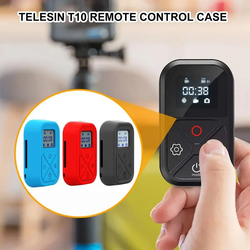 

Remote Controller Protective Case Silicone Anti-scratch Cover All-inclusive Soft Anti-fall Protective Case For TELESINs T10