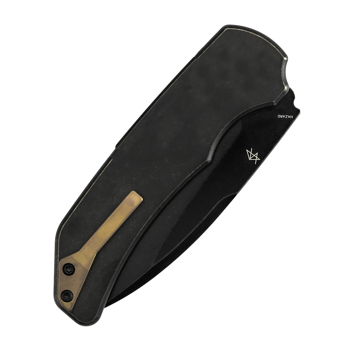 Складные ножи Kansept K1104 Hazard, 3.63 дюйма, лезвие из стали CPM S35VNдамасская сталь, титановая рукоять, дизайн Стивена Даннака. (art.: 3920dce6279b2) - 3920dce6279b2