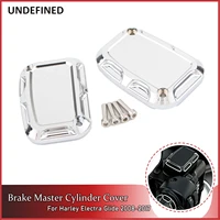 front brake master cylinder cover pump cap chrome for harley touring road king street electra glide v rod motorcycle accessories