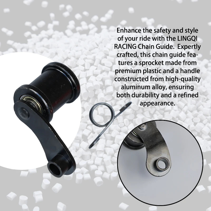 Натяжитель цепи гоночного мотоцикла LINGQI 1-3/4 дюйма натяжитель ролики для