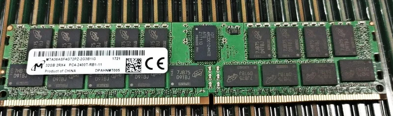 

Оперативная память, используемая для MT CRUCIAL 32G 2RX4